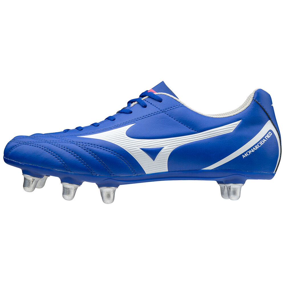 Botas Rugby Mizuno Monarcida Neo Rugby SI - Homem - Azuis/Branco - CJTRB1723